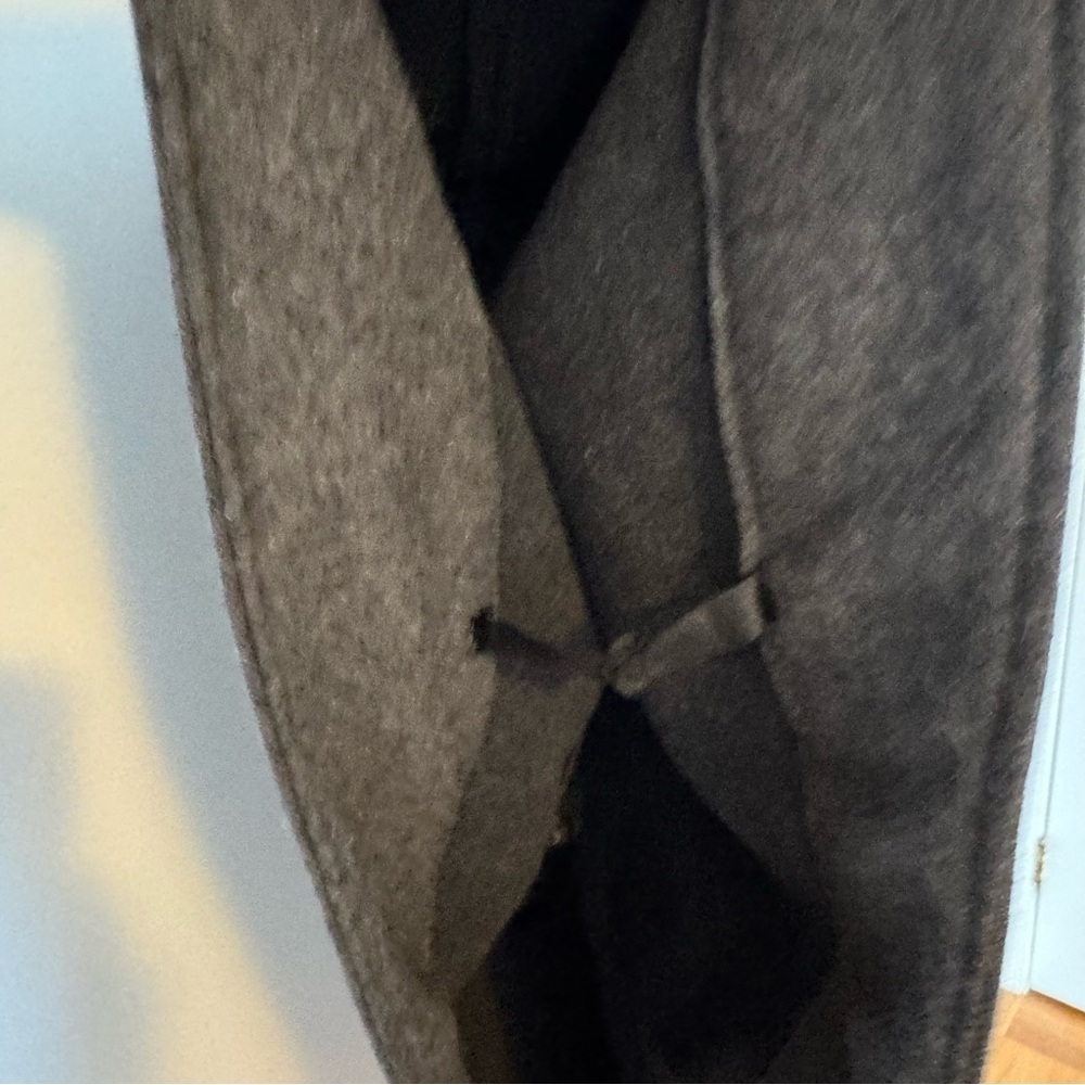 Paris Wool Blend Poncho Cape Coat Large by Suzanne Goudezeune - Picture 8 of 15